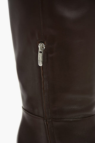 10cm Leather Boots