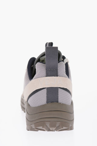 Sneaker VENTURI B in tessuto e pelle scamosciata