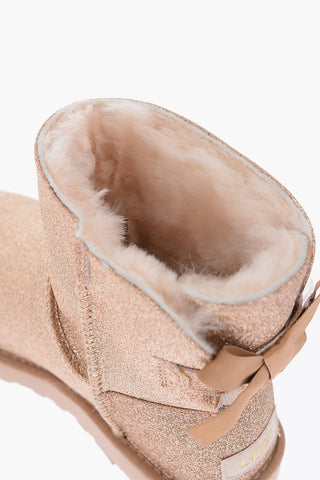 Ugg boots MINI BAILEY BOW SPARKLE glitter