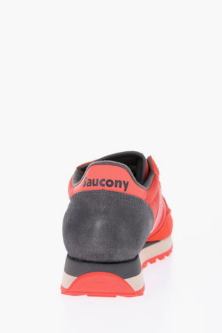 JAZZ ORIGINAL leather and fabric sneakers