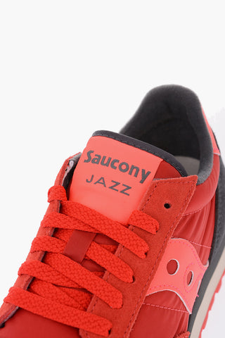 JAZZ ORIGINAL leather and fabric sneakers