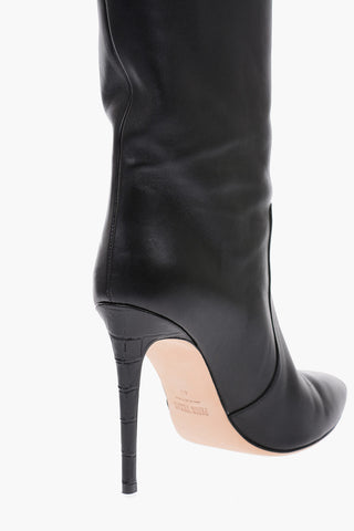 Knee boots in pelle Stiletto 10.5cm