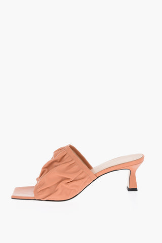 5.5cm leather AVA Mules