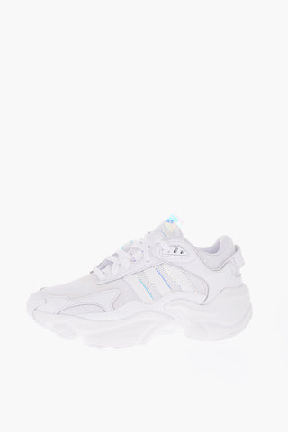 leather and fabric MAGMUR RUNNER W sneakers