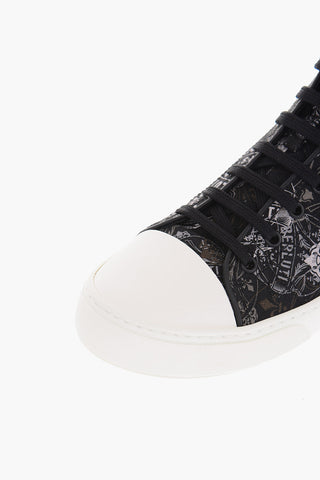 fabric High-top Sneakers