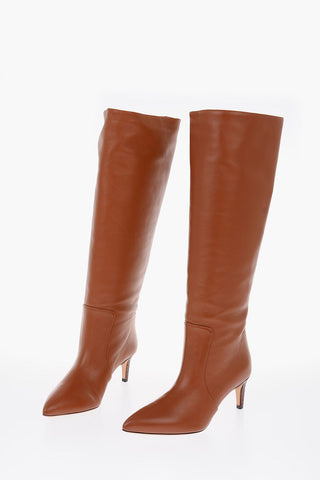 Knee boots in pelle 6cm