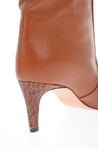 Knee boots in pelle 6cm