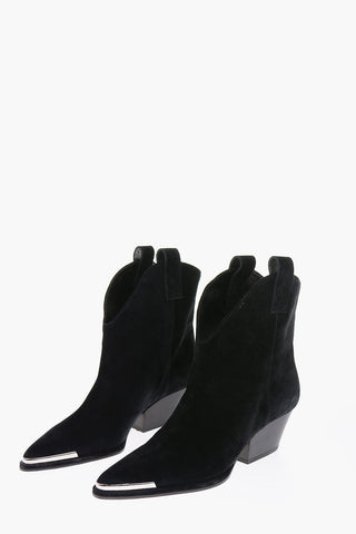 Texani CARLA in Pelle Scamosciata 5cm