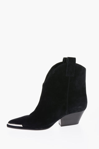 Texani CARLA in Pelle Scamosciata 5cm