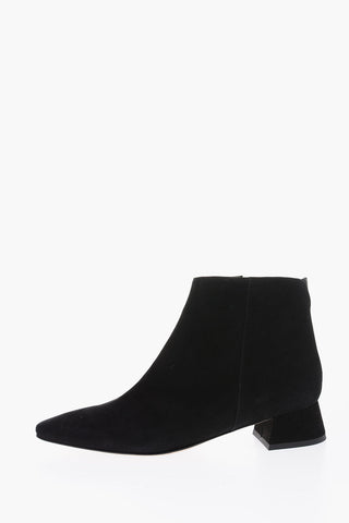 Tronchetto HILDA in pelle scamosciata con zip laterale 