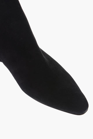 Tronchetto HILDA in pelle scamosciata con zip laterale 