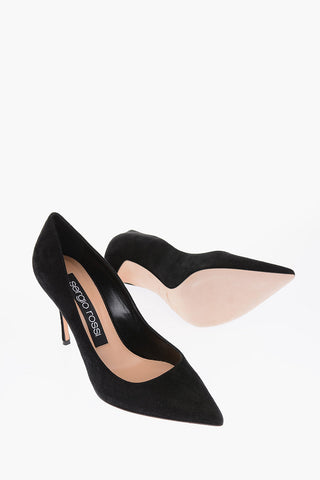 8 cm suede leather GODIVA Pumps