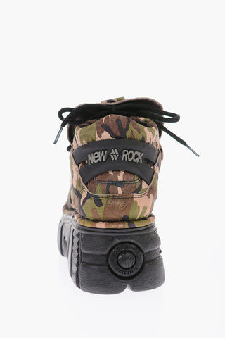 6cm leather Platform sneakers