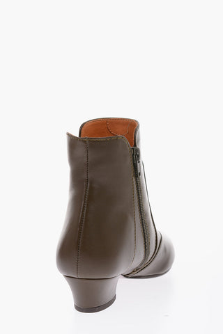 leather ROCEL Booties