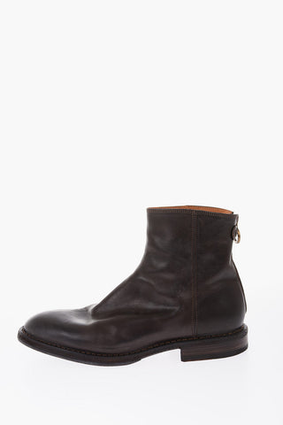 leather ABAK-19 Ankle boots