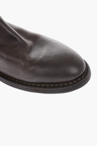 leather ABAK-19 Ankle boots