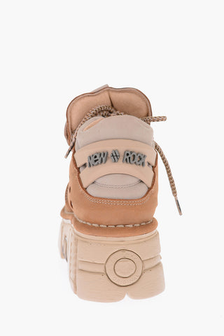6cm leather Platform sneakers