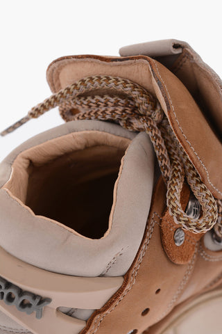 6cm leather Platform sneakers