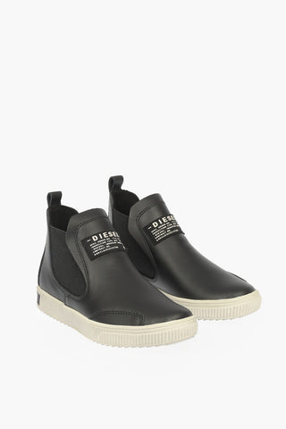 Leather Chelsea Booties