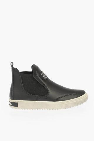 Leather Chelsea Booties