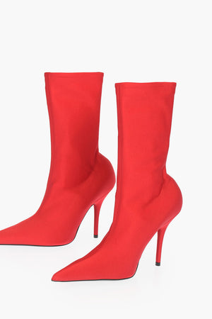 Stivaletti Sock in Spandex con Tacco a Spillo 12cm