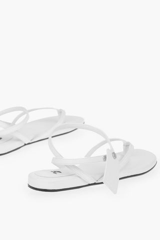 Leather ZIPTIE Sandals