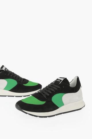 Fabric and Leather MONTECARLO Sneakers