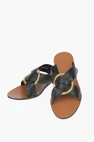 Leather Sandal 4cm