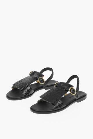 Leather JINIA Slingback Sandal