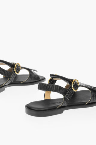 Leather JINIA Slingback Sandal