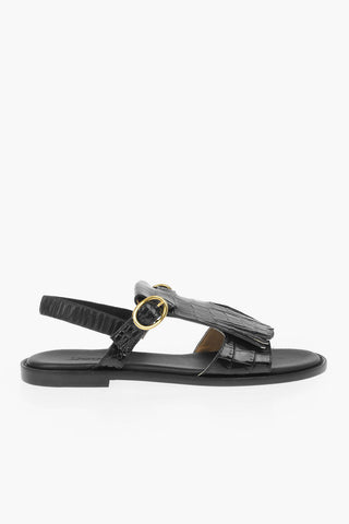 Leather JINIA Slingback Sandal
