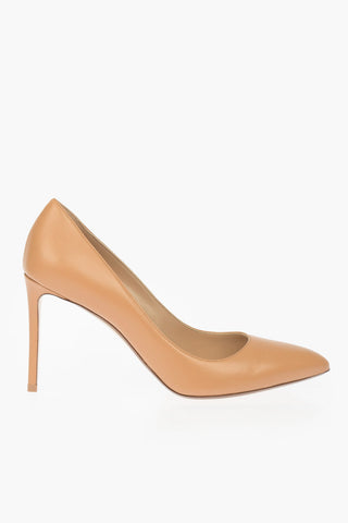 9cm Leather Pumps