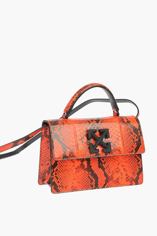 Python Print Leather Bag