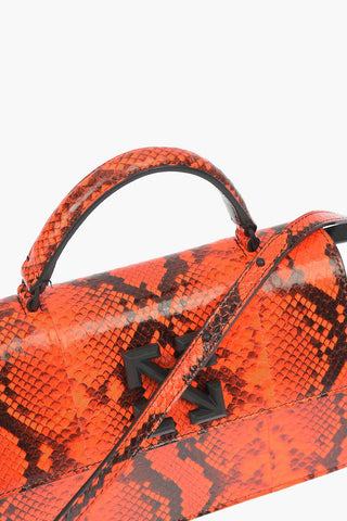 Python Print Leather Bag