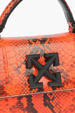 Python Print Leather Bag