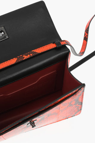 Python Print Leather Bag
