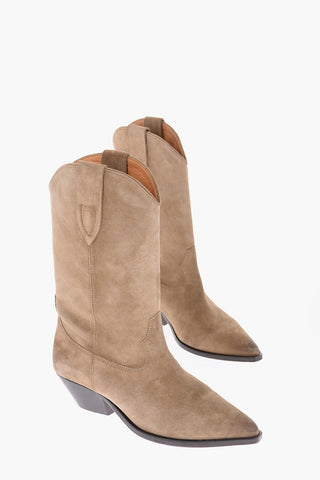 Texani in pelle scamosciata