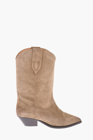 Texani in pelle scamosciata