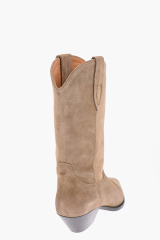 Texani in pelle scamosciata
