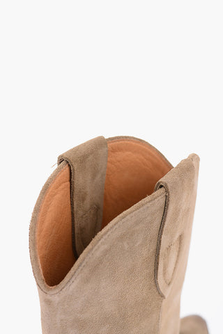 Texani in pelle scamosciata
