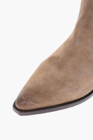 Texani in pelle scamosciata