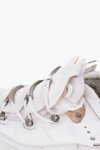 6cm leather Platform sneakers