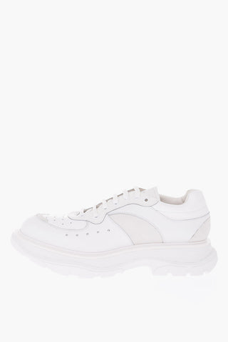 5cm leather Platform Brogues