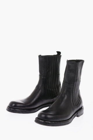 leather PERUGINO Ankle boots
