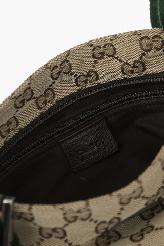 Logo Embroidered Crossbody Bag