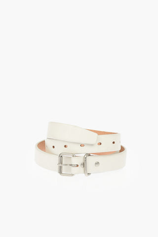 25mm Leather Slim Belt