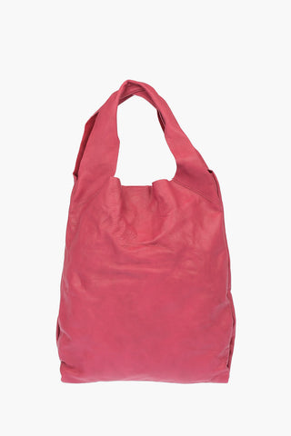 Leather Shopping Bag