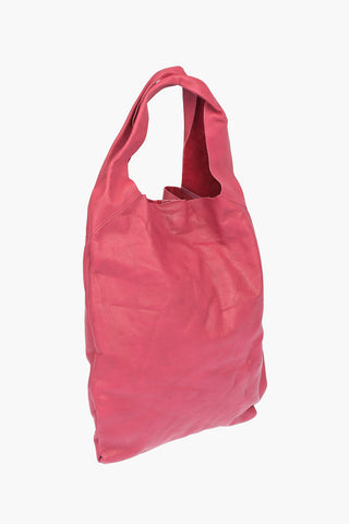 Leather Shopping Bag