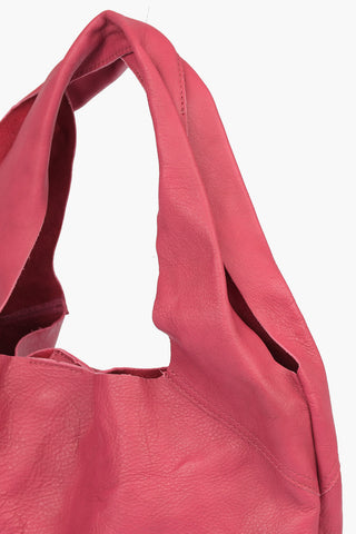 Leather Shopping Bag