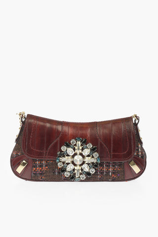 Pochette with Jewel Application